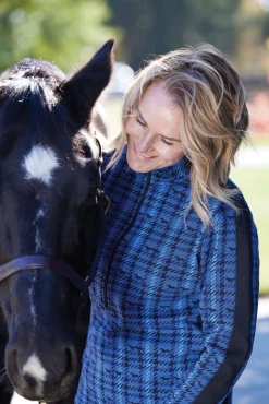 KERRITS ® Ladies’ Muzzle Nuzzle Fleece Half Zip- Sweaters & Winter Tops