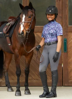 KERRITS ® Ladies’ Petite Crossover II Knee-Patch Breech- Knee Patch Breeches