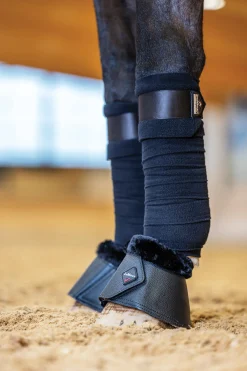 HORSE HEALTH TRADE LeMieux® Fleece WrapRound Overreach Boots- Bell Boots|Bell Boots