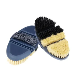 HORSE HEALTH TRADE LeMieux® Flexi Half & Half Grooming Brush- Brushes & Hoof Picks