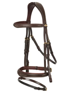 HORSE HEALTH TRADE LeMieux® Kudos Competition Flash Bridle- English Bridles
