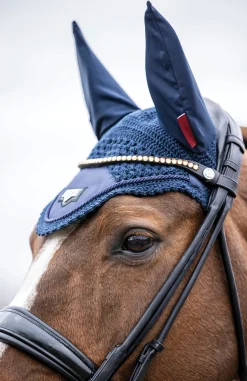 HORSE HEALTH TRADE LeMieux® Loire Satin Fly Bonnet- Ear Bonnets|Ear Bonnets