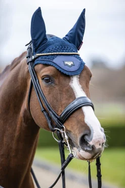 HORSE HEALTH TRADE LeMieux® Loire Satin Fly Bonnet- Ear Bonnets|Ear Bonnets