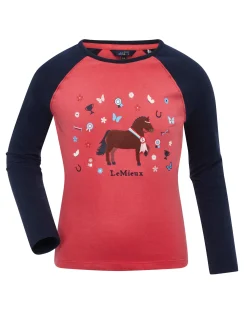 HORSE HEALTH TRADE LeMieux® Mini Jamie Chancer Long-Sleeve Top-Kids Kids' Casual Riding Clothes