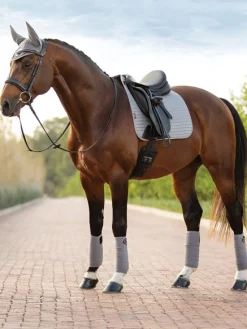 HORSE HEALTH TRADE LeMieux® Suede Dressage Square Pad- Close Contact Saddle Pads|Dressage Pads