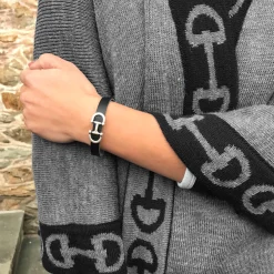 LTHR GOODS OF SPAIN Lilo Collections™ Bilbao Bit Bracelet- Jewelry