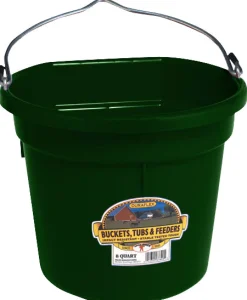ANIMAL HEALTH INT Little Giant® 8-Quart Flatback Bucket- Feed & Water Buckets