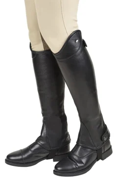JPC EQUESTRIAN Léttia® Adults’ London Leather Half Chaps- Half Chaps