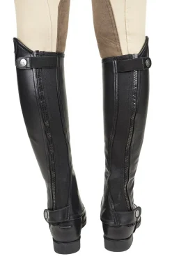 JPC EQUESTRIAN Léttia® Adults’ London Leather Half Chaps- Half Chaps