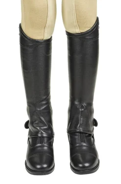 JPC EQUESTRIAN Léttia® Children’s London Leather Half Chaps-Kids Half Chaps|Kids' Half Chaps