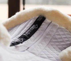 MAJYK EQUIPE ® Ergonomics Correction Fleece Half Pad with Impact Shims- Half Pads