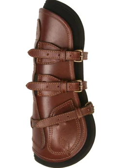 MAJYK EQUIPE ® Leather Jump Boot with Removable Impact Liners (Buckle Closure) - Pony/Cob- Horse Boots