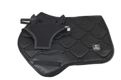 MAJYK EQUIPE ® Silk Touch All-Purpose Saddle Pad & Bonnet Combo- Close Contact Saddle Pads