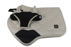 MAJYK EQUIPE ® Silk Touch All-Purpose Saddle Pad & Bonnet Combo- Close Contact Saddle Pads