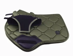MAJYK EQUIPE ® Silk Touch All-Purpose Saddle Pad & Bonnet Combo- Close Contact Saddle Pads