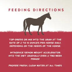 ANIMAL HEALTH INT Manna Pro® Senior Weight Accelerator- Horse Supplements