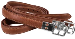 INT RIDING HELMET Marcel Toulouse European Style Double Leather Stirrup Leathers- Stirrup Leathers & Accessories