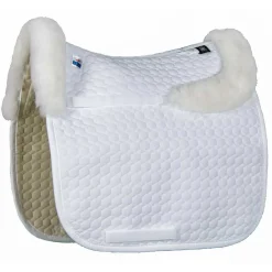 WORLD EQUSTRN BRNDS Mattes Square Quilt Pad with Front & Rear Trim- Close Contact Saddle Pads