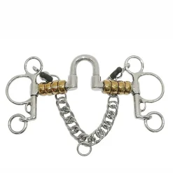 PARTRADE Metalab Correction Pelham Bit- English Horse Bits