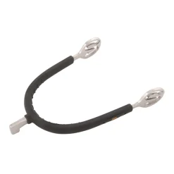 PARTRADE Metalab Hammer Head Rubber-Covered Spurs-Large Cup- Spurs & Spur Straps|Spurs & Spur Straps