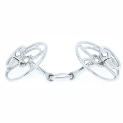 PARTRADE Metalab John Whitaker Double-Jointed Gag Bit- English Horse Bits