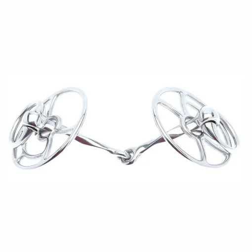 PARTRADE Metalab John Whitaker Twisted Single Joint Gag Bit- English Horse Bits