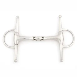 PARTRADE Metalab Magic System™ Double-Jointed Full Cheek Snaffle Bit- English Horse Bits