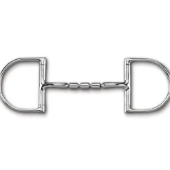 TOKLAT ORIGINALS Myler® Dee without Hooks Mullen Triple Barrel MB 32-3- English Horse Bits