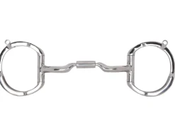 TOKLAT ORIGINALS Myler® Eggbutt with Hooks, MB 04 Low Port Comfort Snaffle- English Horse Bits