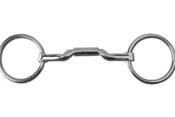 TOKLAT ORIGINALS Myler® Mullen Barrel Low Port Loose Ring MB 06 - 14mm- English Horse Bits