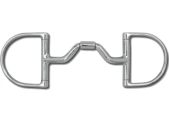 TOKLAT ORIGINALS Myler® Ported Barrel Pony D-Ring MB 33- English Horse Bits
