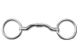 TOKLAT ORIGINALS Myler® Wide Low Ported Loose Ring MB 33WL- English Horse Bits