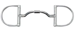 TOKLAT ORIGINALS Myler® Wide Low Ported Medium D-Ring MB 33WL- English Horse Bits