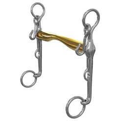 METLAR/NEUE SCHULE Neue Schule Pacifier Weymouth Bit - 16 mm mouth; 7 cm shanks- English Horse Bits