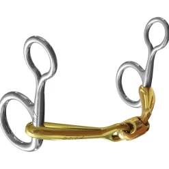 METLAR/NEUE SCHULE Neue Schule Pony Tranz Angled Lozenge Boucher Bit - 10 mm mouth- English Horse Bits