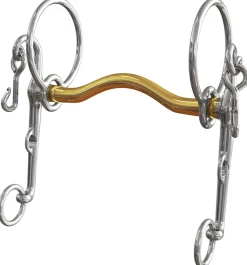 METLAR/NEUE SCHULE Neue Schule Slimma Swales Pelham Bit - 14 mm mouth; 7 cm shanks- English Horse Bits