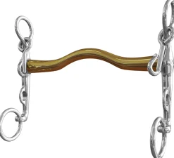 METLAR/NEUE SCHULE Neue Schule Slimma Weymouth Bit - 14 mm mouth; 9 cm shanks- English Horse Bits