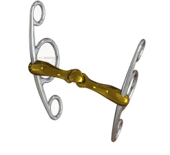 METLAR/NEUE SCHULE Neue Schule Turtle Tactio™ with Flex Jumper Bit - 16 mm mouth- English Horse Bits