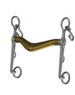 METLAR/NEUE SCHULE Neue Schule Turtle Tilt™ Weymouth with 14mm Mouth 5cm Shank- English Horse Bits