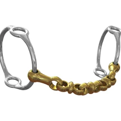 METLAR/NEUE SCHULE Neue Schule Waterford Balding Running Lever Bit - 14 mm mouth- English Horse Bits
