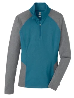 NOBLE EQUESTRIAN ™ Ladies’ Alena Quarter-Zip Top- Sweaters & Winter Tops