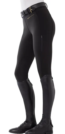 NOBLE EQUESTRIAN ™ Ladies' Soft Shell Balance Riding Tight- Winter Breeches