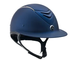 ERS One K™ Defender Avance Wide Brim Chrome Stripe Riding Helmet**- Riding Helmets|Riding Helmets