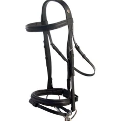 OTTO SCHUMACHER Cut-Back Crown Snaffle Bridle- English Bridles