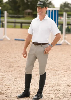 ERS Ovation® Men's EuroWEAVE™ Four-Pocket Riding Breeches- Men's Breeches