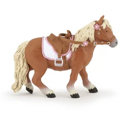 HOTALING INC Papo Shetland Pony with Saddle-Kids Gifts|Home Décor