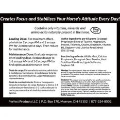 PERFECT PRODUCTS Perfect Prep EQ™ Training Day+ Calming Pellets, 10 Pounds- Horse Supplements