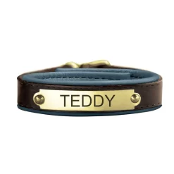 PERRIS LEATHER Perri’s® Padded Leather Nameplate Bracelet- Jewelry