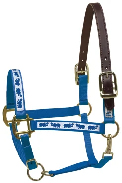PERRIS LEATHER Perri’s® Ribbon Trim Breakaway Halter- Halters