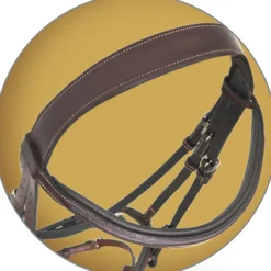 ERS Pessoa® Pro Fancy-Stitched Raised Bridle- English Bridles